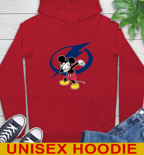 Tampa Bay Lightning NHL Hockey Dabbing Mickey Disney Sports Hoodie 10