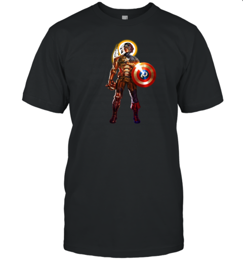 NFL Captain America Washington Redskins T-Shirt