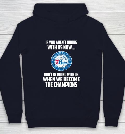 NBA Philadelphia 76ers Basketball We Become The Champions Youth Hoodie 2
