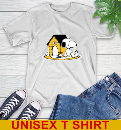 NBA Basketball Indiana Pacers Snoopy The Peanuts Movie Shirt T-Shirt