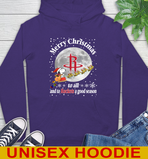 Houston Rockets Merry Christmas To All And To Rockets A Good Season NBA Basketball Sports Hoodie 5