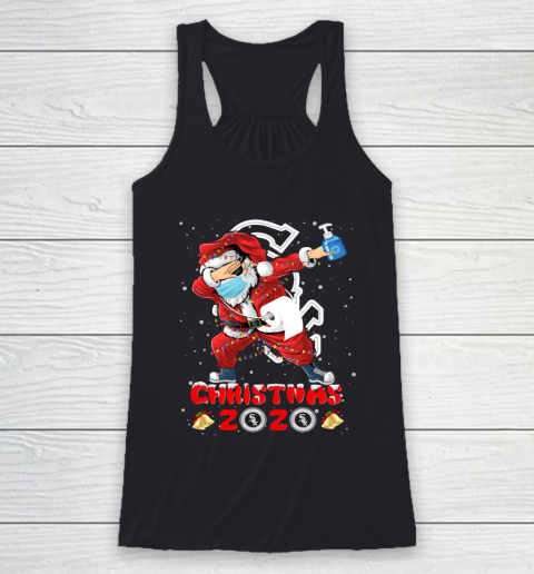 Chicago White Sox Funny Santa Claus Dabbing Christmas 2020 MLB Racerback Tank