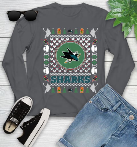 San Jose Sharks Merry Christmas NHL Hockey Loyal Fan Ugly Shirt 132