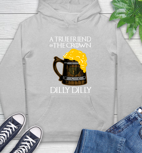 NBA Memphis Grizzlies A True Friend Of The Crown Game Of Thrones Beer Dilly Dilly Basketball Hoodie 6