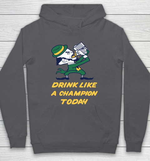 Beer Lover Funny Shirt Drink Like A Champion Today Hoodie 4