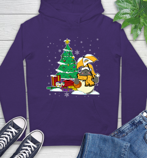 Denver Nuggets NBA Basketball Cute Tonari No Totoro Christmas Sports Hoodie 5