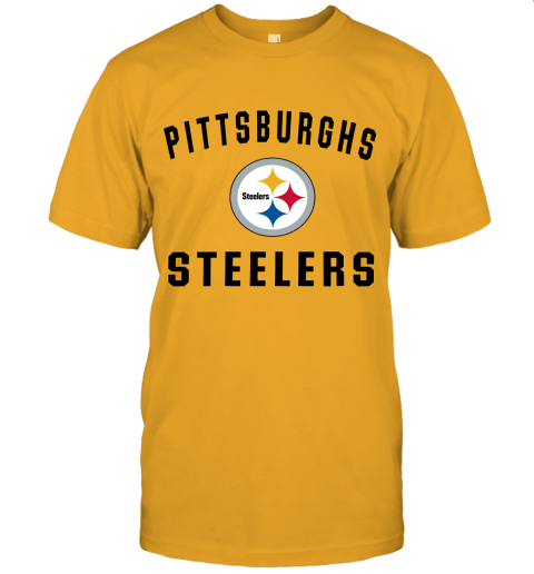 Pittsburgh Steelers NFL Line Gray Victory Unisex Jersey Tee