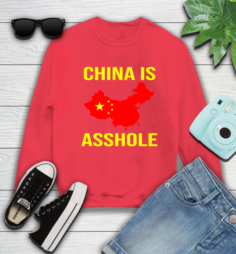 China is asshole shirt 34