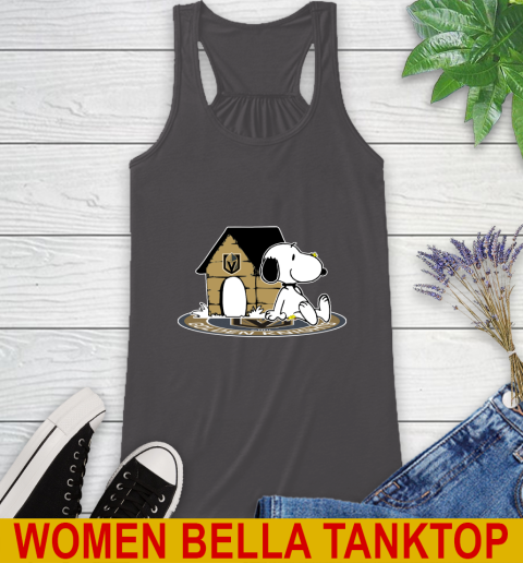 NHL Hockey Vegas Golden Knights Snoopy The Peanuts Movie Shirt Racerback Tank 12
