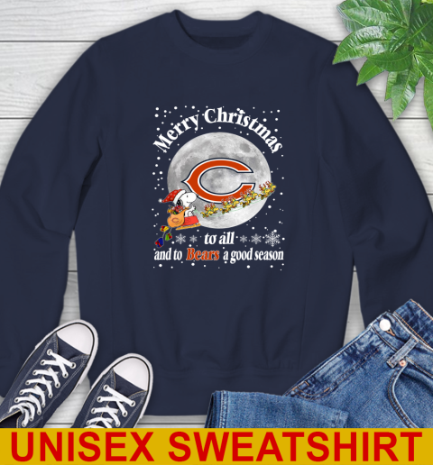 Chicago Bears Merry Christmas To All And To Bears A Good Season NFL Football Sports Sweatshirt 2