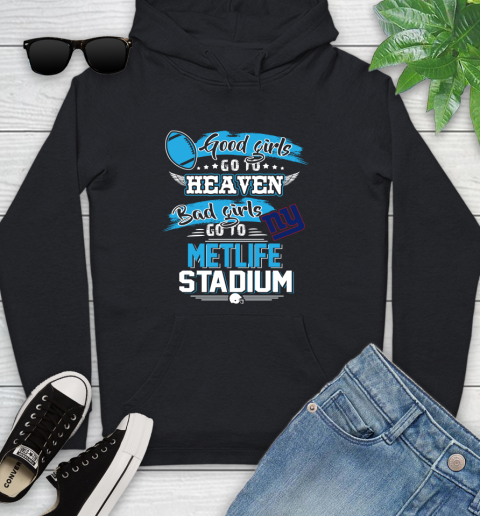 New York Giants NFL Bad Girls Go To Metlife Stadium Shirt Youth Hoodie