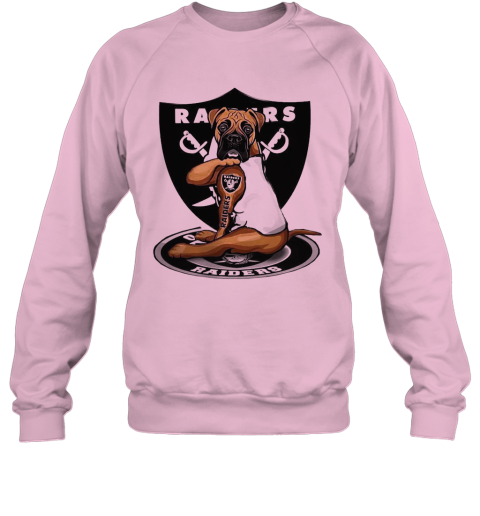 oakland raiders pink sweatshirt