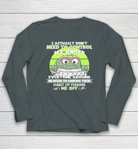 I Actually Don't Need To Control My Anger Long Sleeve T-Shirt 3