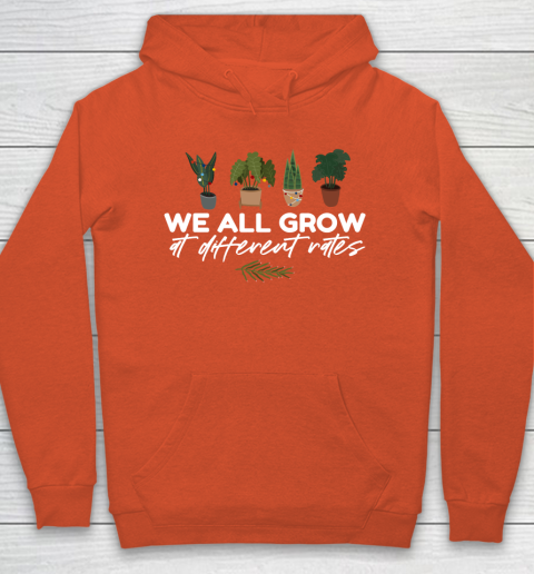We All Grow At Different Rates, Special Education Teacher Autism Awareness Hoodie 3