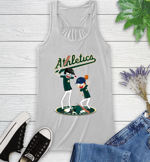 MLB Oakland Athletics Rick And Morty Baseball 37
