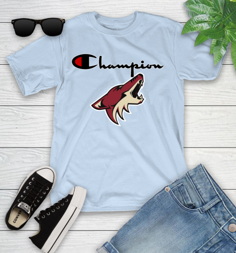 NHL Hockey Arizona Coyotes Champion Shirt Youth T-Shirt 5