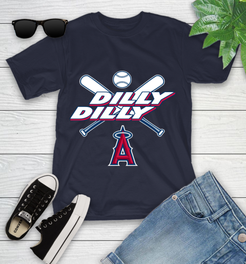 MLB Los Angeles Angels Dilly Dilly Baseball Sports Youth T-Shirt 3