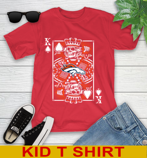 Denver Broncos NFL Football The King Of Spades Death Cards Shirt Youth T-Shirt 12 Denver Broncos NFL Football The King Of Spades Death Cards Shirt Youth T-Shirt - Image 12