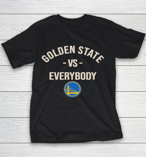 Golden State Warriors Vs Everybody Youth T-Shirt