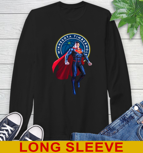 NBA Awesome Superman Basketball Sports Minnesota Timberwolves 59