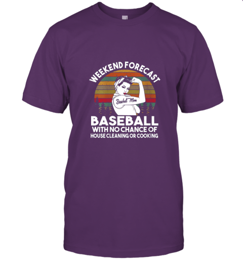 66pj womens baseball mom weekend forecast funny gift for mom jersey t shirt 60 front team purple