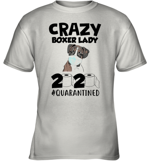 Crazy Boxer Lady 2020 Youth T-Shirt
