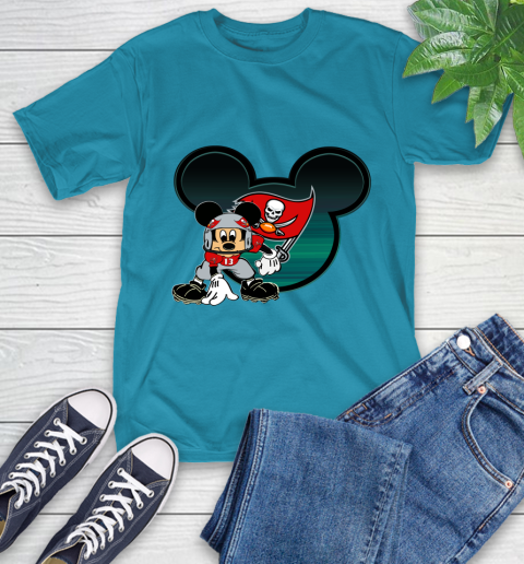 NFL Tampa Bay Buccaneers Mickey Mouse Disney Football T Shirt T-Shirt 8