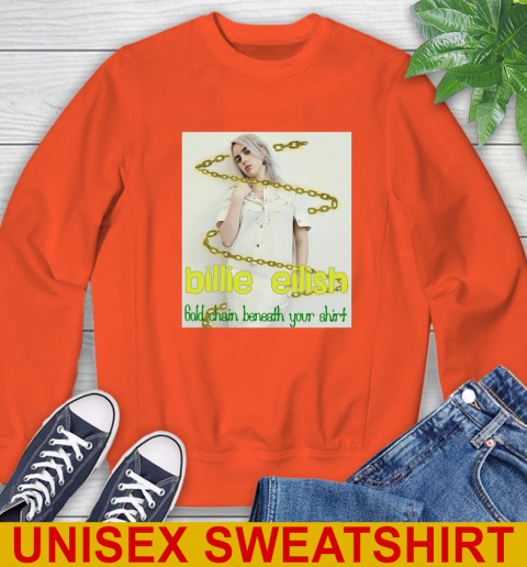 Billie Eilish Gold Chain Beneath Your Shirt 177