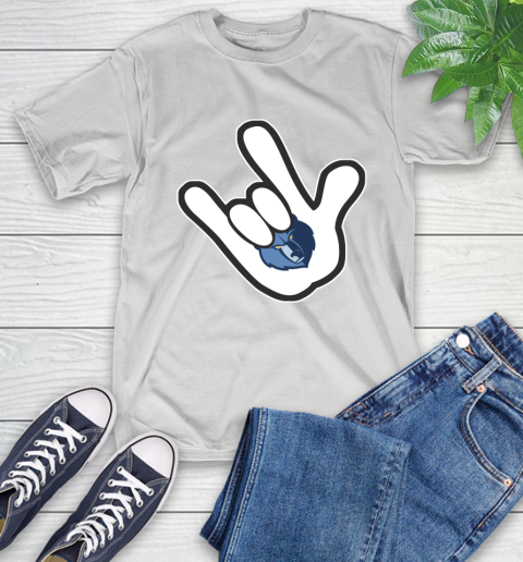 Memphis Grizzlies NBA Basketball Mickey Rock Hand Disney T-Shirt