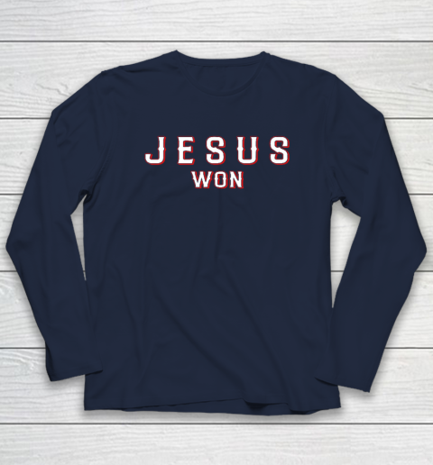 Jesus Won Texas Long Sleeve T-Shirt 2