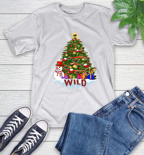 Minnesota Wild Merry Christmas NHL Hockey Sports T-Shirt 12