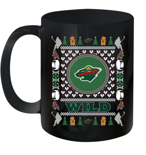Minnesota Wild Merry Christmas NHL Hockey Loyal Fan Ceramic Mug 11oz