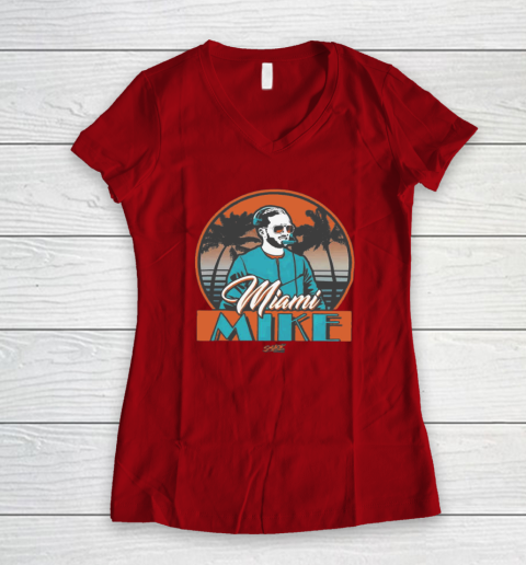 Miami Mike Women's V-Neck T-Shirt 5