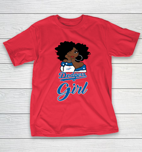 Los Angeles Dodgerss Girl MLB T-Shirt 10
