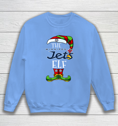 Winnipeg Jets Christmas ELF Funny NHL Sweatshirt 8