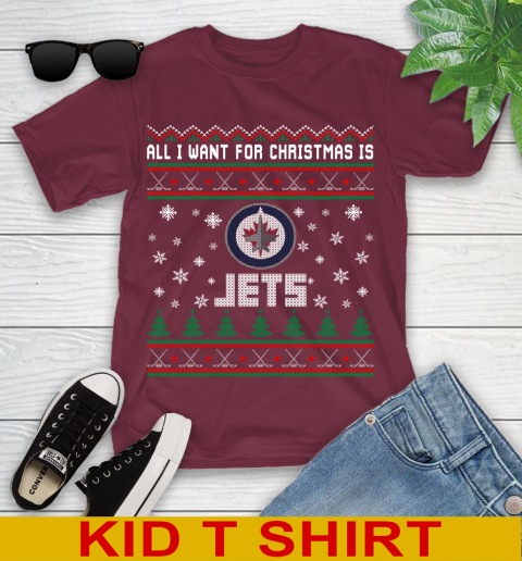 Winnipeg Jets NHL Hockey All I Want For Christmas Is My Team Sports 101