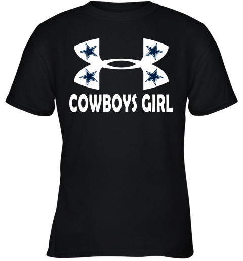 NFL Dallas Cowboys Girl Under Armour Football Sports - Rookbrand