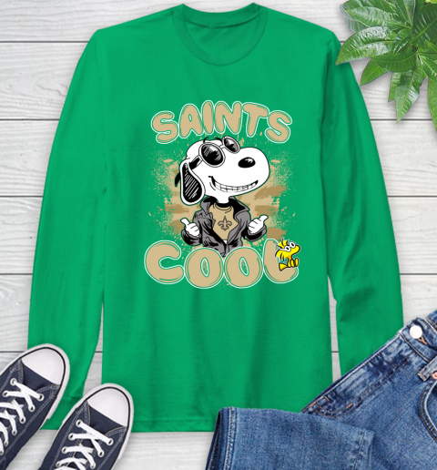 NFL Football New Orleans Saints Cool Snoopy Shirt Long Sleeve T-Shirt 9