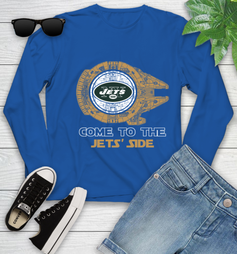 NFL Come To The New York Jets Wars Football Sports Youth Long Sleeve 10