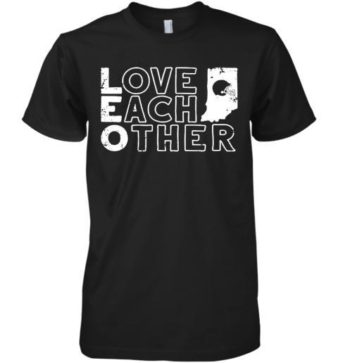 LEO Love Each Other Premium Men's T-Shirt