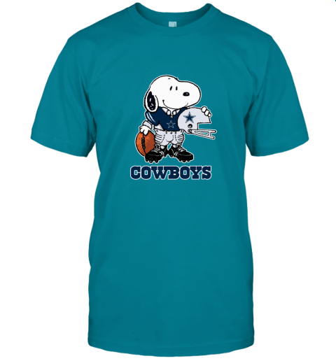 Snoopy Leans On Dallas Cowboys Logo Nfl Logo Polo Shirts