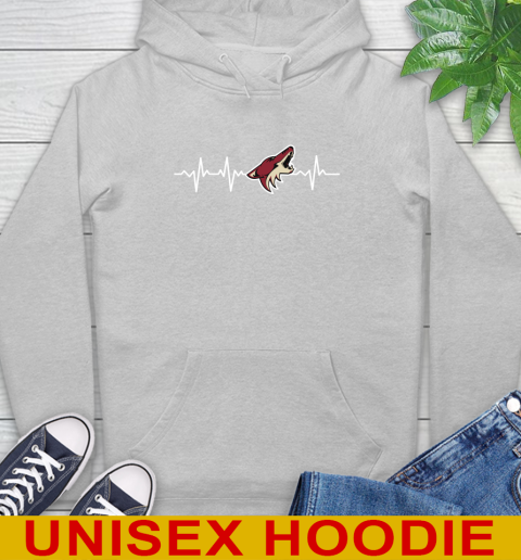 Arizona Coyotes NHL Hockey Heart Beat Shirt Hoodie 6