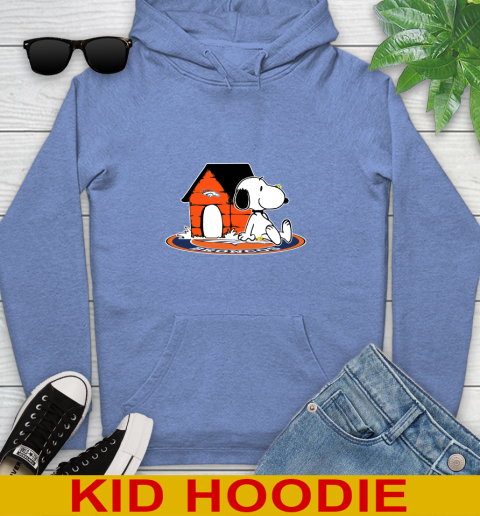 NFL Football Denver Broncos Snoopy The Peanuts Movie Shirt Youth Hoodie 12
