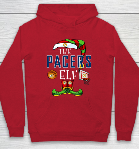 Indiana Pacers Christmas ELF Funny NBA Hoodie 7