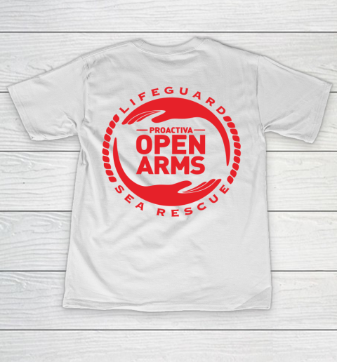 Open Arms Pep Guardiola - Print On Front And Back T-Shirt 11