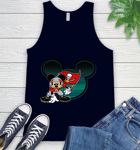NFL Tampa Bay Buccaneers Mickey Mouse Disney Football T Shirt Tank Top 3