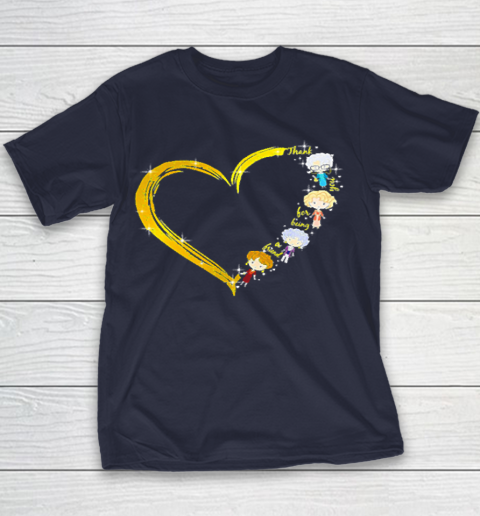 Heart The Golden Girls Thank you for being a friend Youth T-Shirt 2