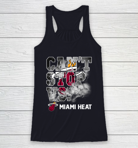 NBA Miami Heat Basketball Can't Stop Vs Racerback Tank 7