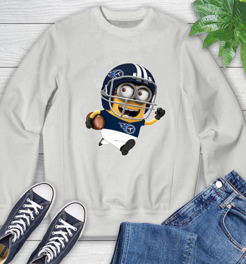 NFL Tennessee Titans Minions Disney Football Sports Sweatshirt 5