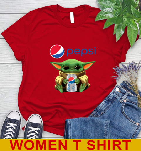 Star Wars Baby Yoda Hugs Diet Pepsi Soft Drink Shirt 98